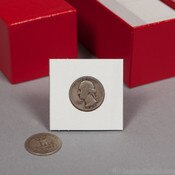 Quarter Coin Flips - 100 per Box